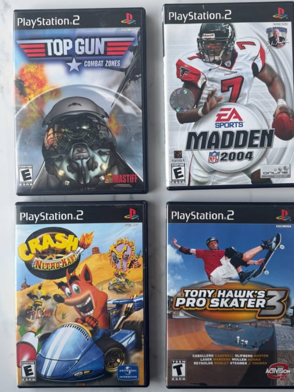 Lot of 4 PlayStation 2 PS2 Games